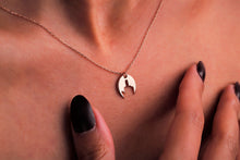 Load image into Gallery viewer, 14K Gold Middle Finger Necklace - Bold Charm for Unapologetic Self-Expression