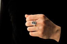 Load image into Gallery viewer, Timeless Men’s Silver Signet Ring - Bold Style &amp; Lasting Elegance