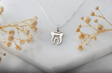 Load image into Gallery viewer, Tiny Tooth Necklace | Delicate Dental Pendant for Hygienists &amp; Dentists | Perfect Gift for Dental Assistants