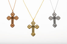 Load image into Gallery viewer, Orthodox Cross Necklace - Timeless Faith Symbol