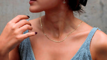 Load image into Gallery viewer, Figaro Chain Necklace - Stunning 14K Gold &amp; Sterling Silver Jewelry for Everyday Elegance