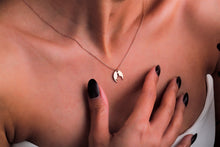 Load image into Gallery viewer, 14K Gold Middle Finger Necklace - Bold Charm for Unapologetic Self-Expression