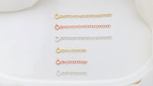 Load image into Gallery viewer, Adjustable Chain Extender for Necklaces &amp; Bracelets - 925 Sterling Silver