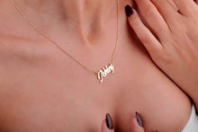 Load image into Gallery viewer, Custom 14K Gold Filled Name Necklace | Dainty &amp; Delicate Jewelry for Women | Perfect Gift for Her