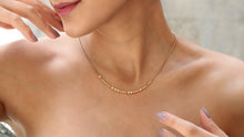 Load image into Gallery viewer, SilverGoldandRose Custom Morse Code Necklace - Personalized Hidden Message Jewelry