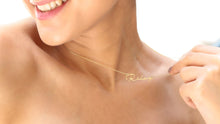 Load image into Gallery viewer, Personalized Silver Name Necklace | Customizable Jewelry for Women | Elegant Birthday Gift