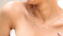 Load image into Gallery viewer, Personalized Initial Letter Necklace - Dazzling Customizable Jewelry for Unique Expression