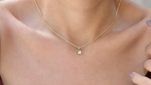 Load image into Gallery viewer, Camera Necklace with Sparkling CZ Diamond Accents | SilverGoldandRose