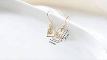 Load image into Gallery viewer, SilverGoldandRose Personalized Dangle Earrings