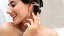 Load image into Gallery viewer, SilverGoldandRose Personalized Dangle Earrings