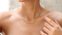 Load image into Gallery viewer, SilverGoldandRose Custom Morse Code Necklace - Personalized Hidden Message Jewelry