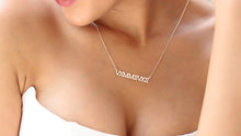 Load image into Gallery viewer, Timeless Elegance Roman Numerals Necklace - A Symbol of Love and Adventure