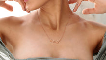 Load image into Gallery viewer, Timeless Elegance Roman Numerals Necklace - A Symbol of Love and Adventure