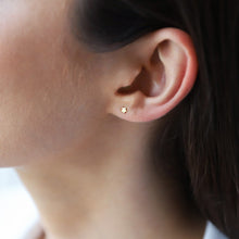 Load image into Gallery viewer, Shimmer &amp; Shine Mini Star Stud Earrings - Dazzling Celestial Design for a Touch of Glam