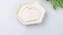 Load image into Gallery viewer, Elysian Jewelry Custom Bar Bracelet with Roman Numerals for Personalized Special Dates