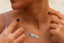 Load image into Gallery viewer, Harmony Jewels Music Bar Necklace - Celebrate Your Passion with a Unique Soundwave Design