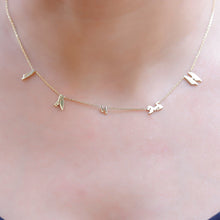 Load image into Gallery viewer, Your Name in Hieroglyphs Necklace - Personalized Egyptian Name Jewelry