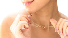 Load image into Gallery viewer, Personalized Silver Name Necklace | Customizable Jewelry for Women | Elegant Birthday Gift
