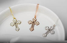 Load image into Gallery viewer, Orthodox Cross Necklace - Timeless Faith Symbol
