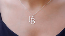 Load image into Gallery viewer, Custom Name Jewelry - Personalized Interlocking Letter Necklace