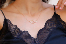 Load image into Gallery viewer, Personalized Name Necklace in Gold &amp; Silver | Solid 925 Sterling Silver | Perfect Gift for Best Friends