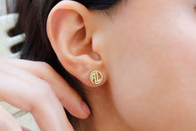 Load image into Gallery viewer, Custom Chic Monogram Earrings - Personalize Your Style with Elegance