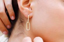 Load image into Gallery viewer, Chunky Link Chain Earrings - Bold Statement Jewelry for Confident Style