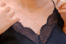 Load image into Gallery viewer, Personalized Cursive Initial Necklace | Custom Sterling Silver &amp; 18K Gold Jewelry | Unique Gifts for Her