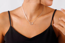 Load image into Gallery viewer, Sailor's Delight Link Chain Necklace with Nautical Clasp