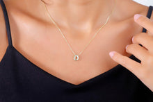 Load image into Gallery viewer, Custom Puff Letter Necklace - Unique 3D Balloon Pendant in 925 Sterling Silver
