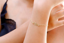 Load image into Gallery viewer, Angel Wing Initial Bracelet - Personalized Elegance for a Meaningful Connection
