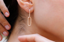 Load image into Gallery viewer, Chunky Link Chain Earrings - Bold Statement Jewelry for Confident Style