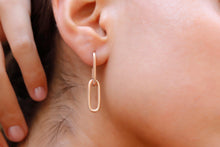 Load image into Gallery viewer, Chunky Link Chain Earrings - Bold Statement Jewelry for Confident Style