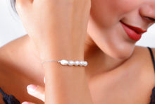 Load image into Gallery viewer, LuxePearls Stunning Freshwater Pearl Bracelet - Timeless Elegance for Every Occasion