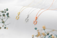 Load image into Gallery viewer, Elegant Sterling Silver Magen David Charm
