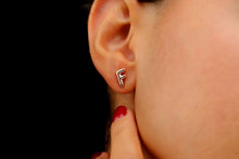 Load image into Gallery viewer, Bubble Pop Jewelry 3D Initial Stud Earrings - Dainty Balloon Letter Design for a Fun, Personalized Touch