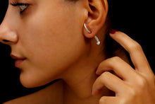 Load image into Gallery viewer, Elysian Designs Adjustable Snake Ear Jackets - Bold &amp; Unique Statement Earrings