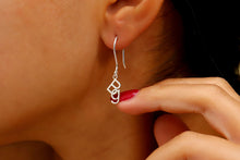 Load image into Gallery viewer, Interlocking Dangle Earrings - Personalized Two-Letter Charm for Unique Gift Giving