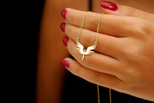 Load image into Gallery viewer, Archangel Michael’s Phoenix Necklace in 925 Sterling Silver