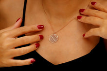 Load image into Gallery viewer, Life Harmony Flower of Life Pendant Necklace - Radiate Positive Energy and Connection