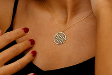 Load image into Gallery viewer, Life Harmony Flower of Life Pendant Necklace - Radiate Positive Energy and Connection