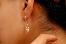 Load image into Gallery viewer, Interlocking Dangle Earrings - Personalized Two-Letter Charm for Unique Gift Giving