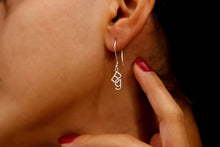 Load image into Gallery viewer, Interlocking Dangle Earrings - Personalized Two-Letter Charm for Unique Gift Giving
