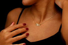 Load image into Gallery viewer, Silver Nameplate Necklace - Personalized Elegance for Every Style