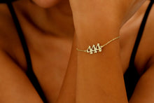 Load image into Gallery viewer, Angel Number Bracelet | Custom Sterling Silver Jewelry