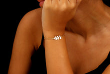 Load image into Gallery viewer, Angel Number Bracelet | Custom Sterling Silver Jewelry