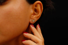 Load image into Gallery viewer, Elysian Jewelry Evil Eye Stud Earrings - Dazzling Protection &amp; Chic Style