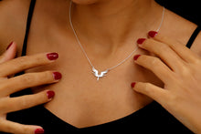 Load image into Gallery viewer, Archangel Michael’s Phoenix Necklace in 925 Sterling Silver