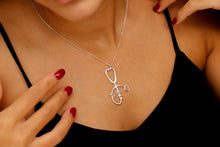 Load image into Gallery viewer, Stethoscope Necklace - Elegant Design