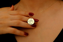 Load image into Gallery viewer, Personalized Pet Paw Print Necklace | Perfect Gift for Dog &amp; Cat Lovers